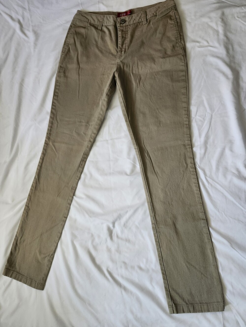 Dickies Women's Slim Fit Khaki Pants